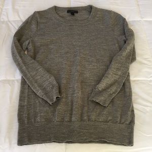 JCrew Gray Tippi Sweater